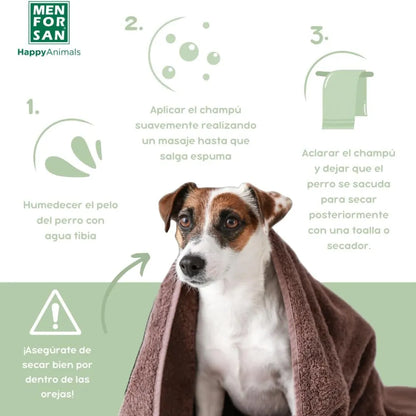 Menforsan Shampoo Con Aloe Vera Para Perros 300 ml