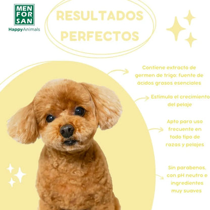 Menforsan Shampoo Con Germen De Trigo Para Cachorros 300 ml