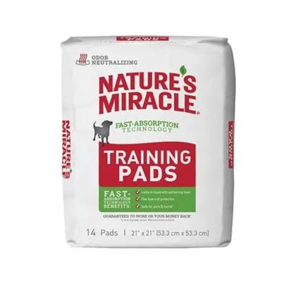 Nature's Miracle Training Pads 14 Un / 53.3 X 53.3 Cm
