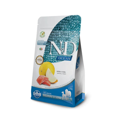 N&D Ocean Perro Adulto Mediano y Grande Salmon 10,1 kg