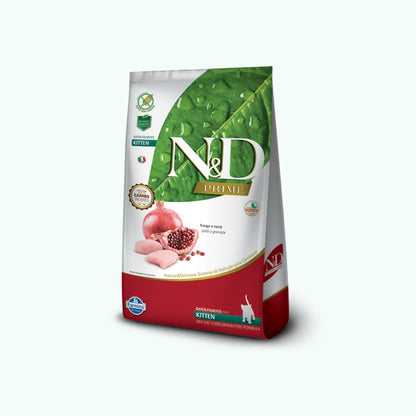 N&D Prime Kitten Pollo y Granada 1,5 kg