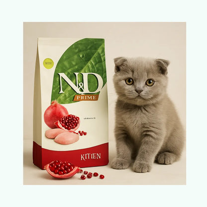 N&D Prime Kitten Pollo y Granada 1,5 kg