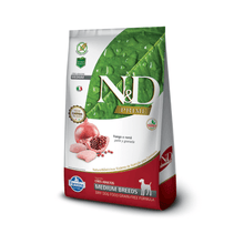 N&D Prime Perro Adulto Raza Mediana Pollo y Granada 2 kg