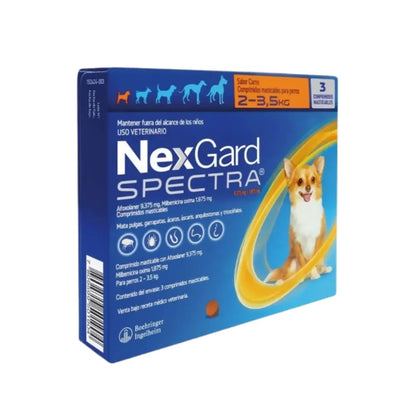 Nexgard Spectra 2 - 3.5 kg en 3 Comprimidos