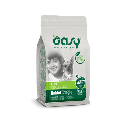 Oasy One Animal Protein Perro Adult Small/Mini Rabbit 2,5 kg