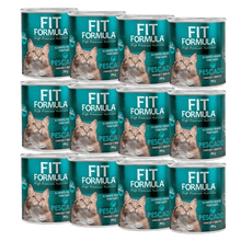 Pack 12 Latas Gato Fit Formula Sabor Pescado