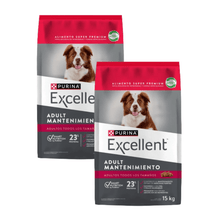 Pack 2x Purina Excellent Maintenance Perro Adulto 15 k
