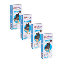 Pack 4x Bravecto Perro 20 - 40 kg (1000mg)