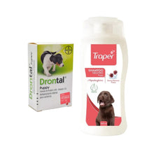 Pack Cachorro Drontal Puppy 20 ml + Shampoo Traper Puppy 260 ml