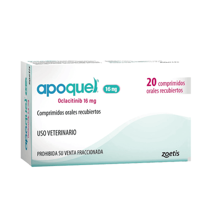 Pack Cuidado Piel Apoquel 16 Mg 20 Comp + Shampoo Allercalm