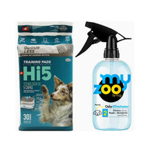 Pack Myzoo Odor Eliminator Mascotas con Gatillo Perros 500 cc +  Hi5 Sabanillas 60 x 60 30 Unidades