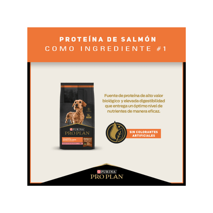 Pro Plan Sensitive Skin Perro Razas Pequeñas 3 kg