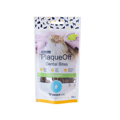 ProDen PlaqueOff Snack Dental Gato 60 g
