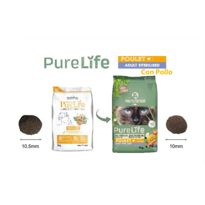 Pure Life Gato Adulto Esterilizado Pollo