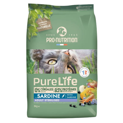 Pure Life Gato Adulto Esterilizado Sardina