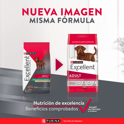Purina Excellent Perro Adulto 12kg