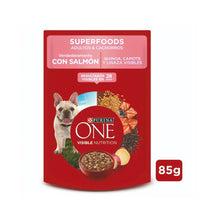 PURINA ONE® Adultos y Cachorros Superfoods Sobre 85 g