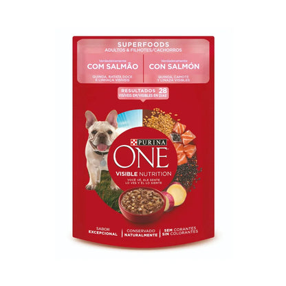 PURINA ONE® Adultos y Cachorros Superfoods Sobre 85 g