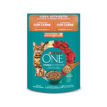 PURINA ONE® Adultos y Esterilizados Super Nutrientes Sobre 85 g