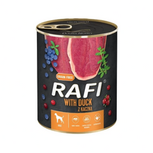 Rafi Perros Lata Pato Con Arándanos 800 gr