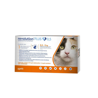 Pack 10 x Revolution Plus Gato 0.5 ml