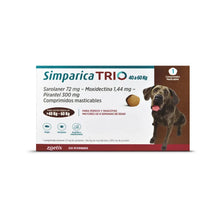 Simparica Trio (40 a 60 kg) en 1 comprimido