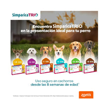 Pack 2x Simparica Trio 10 - 20 kg 3 Comprimidos