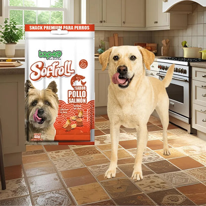 Snack Perro Top K9 Softroll Salmon 40 g