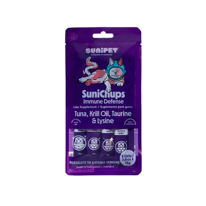 SuniChups Immune Defense 14 g x 4 Unidades