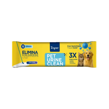 Traper Pet Urine Clean Trapero Húmedo 12 U Con Ojal