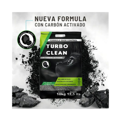 Turbo Clean Aglutinante Odor Control 10kg Manzana