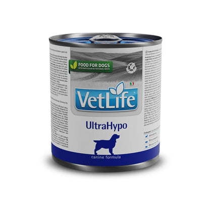 Vet Life WF Lata Perro UltraHypo 300 g