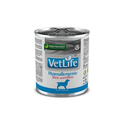 Vet Life WF Lata Perro Hipoalergenico Pescado 300 g
