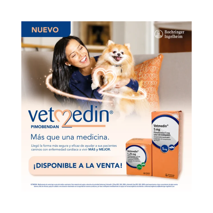 Vetmedin 5 mg 50 Comprimidos