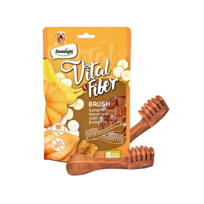 Vital Fiber Brush Banana Ñame de Montaña y Calabaza 80 g