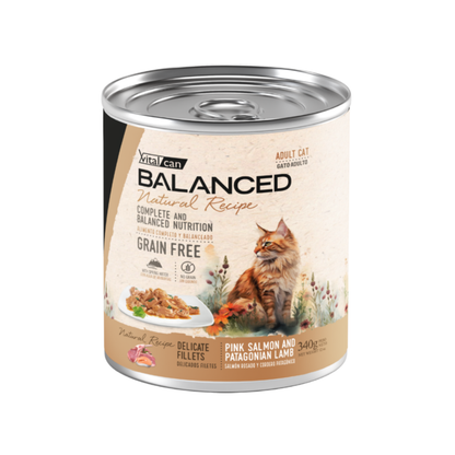 Vitalcan Natural Recipe Gato Adulto Lata 340 g