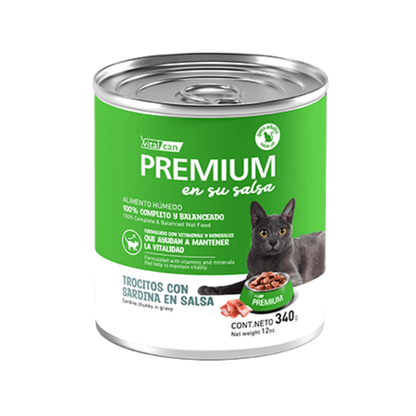 Vitalcan Premium Gato Adulto Lata 340 g