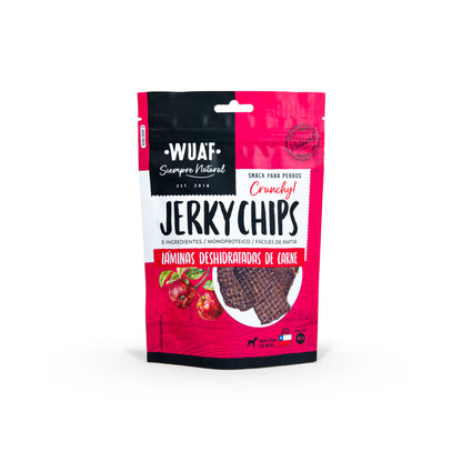 Wuaf Jerky Chips Carne Orégano 40Gr