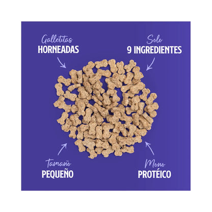 Wuaf Snack Razas Pequeñas Carne Zanahoria 85 G