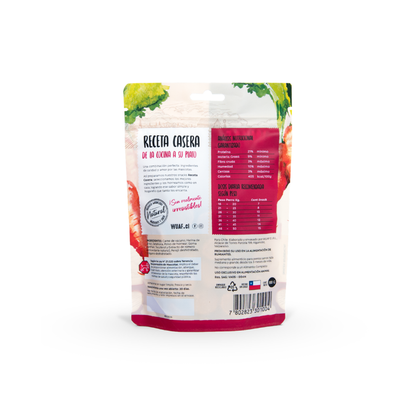 Wuaf Snack Receta Casera Carne Zanahoria 100Gr