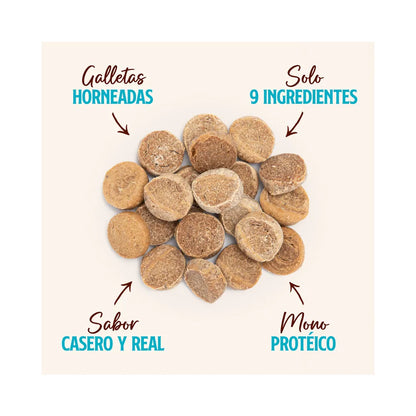 Wuaf Snack Receta Casera Pescado Brócoli 100Gr