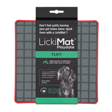 Lickimat Playdate Tuff Roja Perros