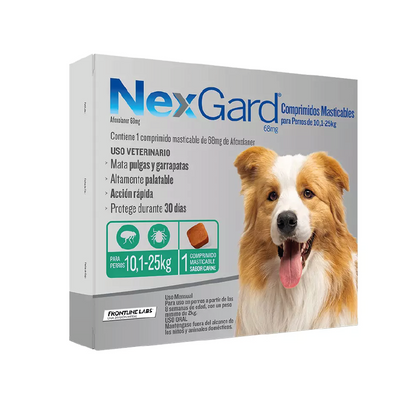 Nexgard Perros 10 - 25 kg