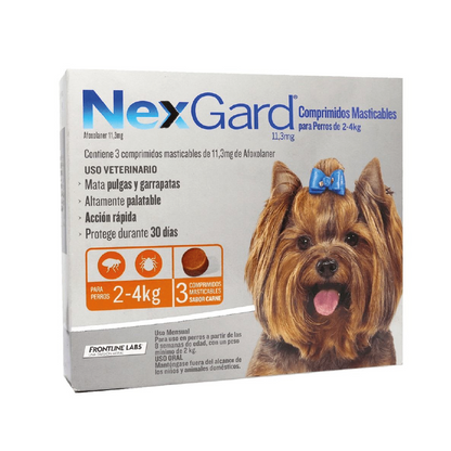 Nexgard Perros 2 - 4 kg